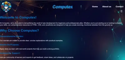 منصة تعليمية تفاعلية لتعلم أساسيات HTML & CSS