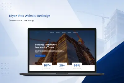 Diyar Plus – Website Redesign)