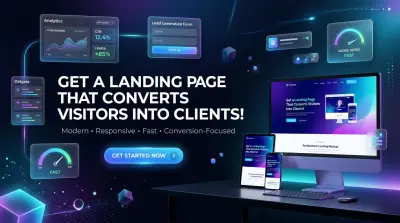 تصميم و انشاء Landing page احترافية متجاوبة وسريعة حديثة