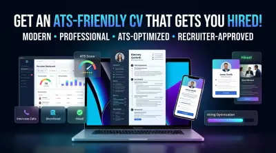 انشاء و تصميم و تعديل سيرة ذاتية موافقة لمعايير ATS