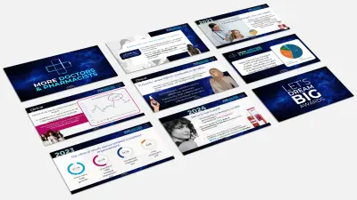 مشروع تصميم عرض تقديمي احترافي لإطلاق منتج جديد للعناية بالشعر