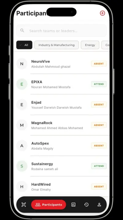 MIE Attendance App