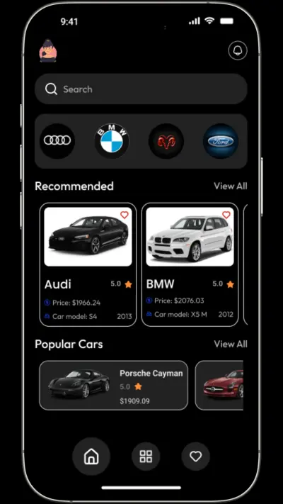 Cars Rent App
