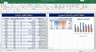 اداة تحليل استبيان الموارد البشرية