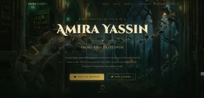 Personal Portfolio Website Design & Development