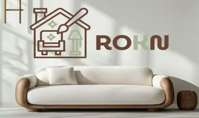 تصميم هوية بصرية متكاملة لبراند أثاث وديكور (ROKN)
