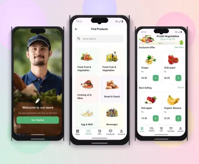 تطبيق متجر الكتروني باستخدام Flutter