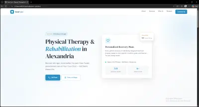 مصمم مواقع وواجهات UI متخصص في تصميم مواقع تعريفية حديثة واحترافية