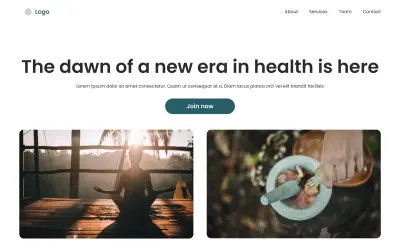 تصميم وتطوير موقع Health & Wellness