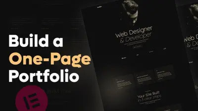 تصميم وتطوير موقع Portfolio احترافي متجاوب لعرض المشاريع والمهارات