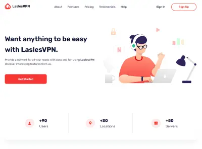 Responsive Landing Page باستخدام HTML, CSS & SASS