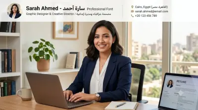 عمل CV و برتوفليو احترافي