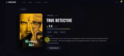 CineScope موقع الكترونى