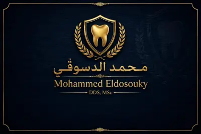تصميم كارت شخصي احترافي وفخم لطبيب أسنان