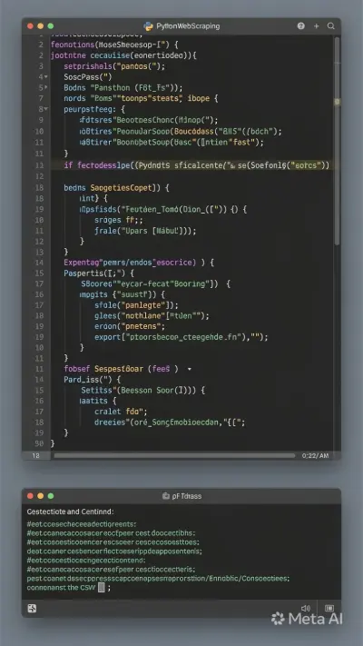 سكريبت سحب بيانات من المواقع ـ Python