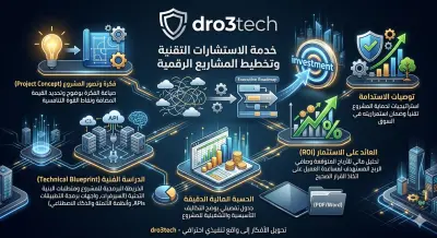 إعداد حقائب أفكار المشاريع ودراسات الجدوى التقنية المتكاملة
