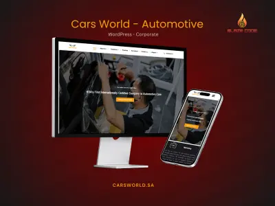 Cars World - موقع شركة عالم السيارات
