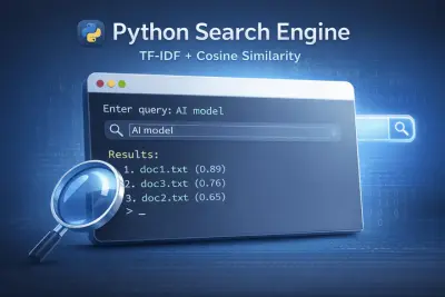 Python Search Engine using TF-IDF, Cosine Similarity & Soundex
