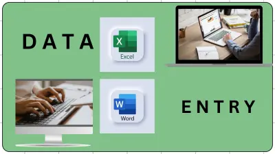 ادخال بيانات فى Excel و Word و Google sheet
