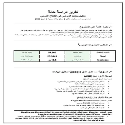 تحليل بيانات احترافي