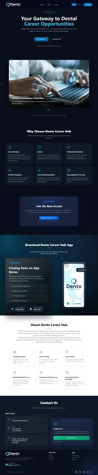 Dento Career Hub