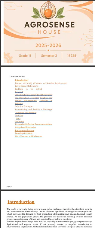 advanced scientific portfolio for projects
