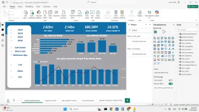 (FMCG Sales & Market Share Analytics Dashboard)
