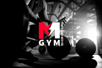 تصميم شعار M Power GYM