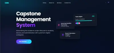 نظام إدارة مشاريع التخرج — Capstone Management System