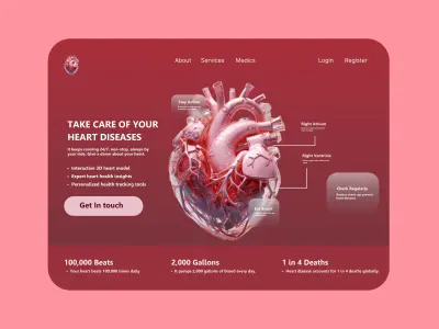 EchoHealth — منصة ذكية للتنبؤ بمخاطر أمراض القلب