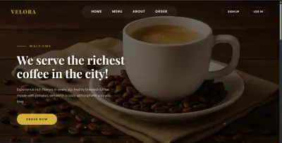 Cafe Website