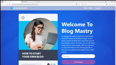 مدونه شخصيه (web cv)
