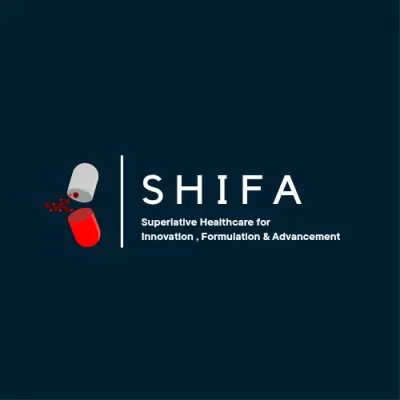 "مشروع بناء وتصميم الهوية البصرية والشعار لشركة 'شفاء' المتخصصة في إنتاج الأدوية والمستحضرات الطبية عبر نظام التصنيع لدى الغير (Toll Manufacturing).