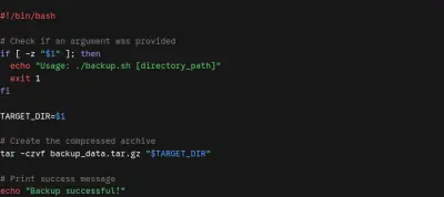 Write a Bash Script to Automate Folder Backups