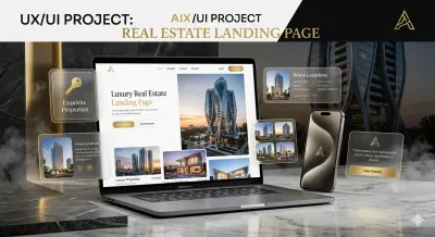 LuxeEstate Real Estate Landing Page