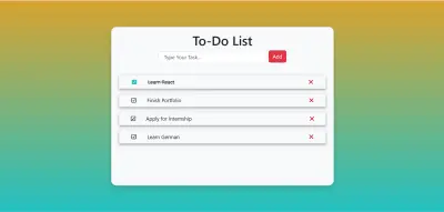 To-Do List Web App