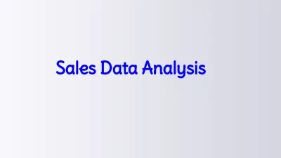 Sales Performance Analysis (Excel Project)