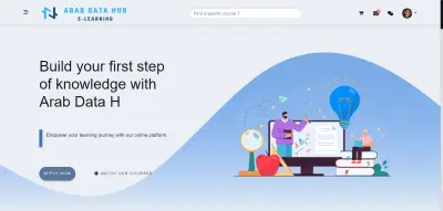 منصه تعليمية - e-learning website