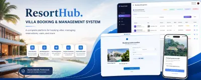 Resort Hub منصة حجز وإدارة الفيلات