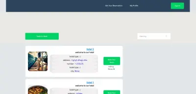 تطوير موقع full-stack