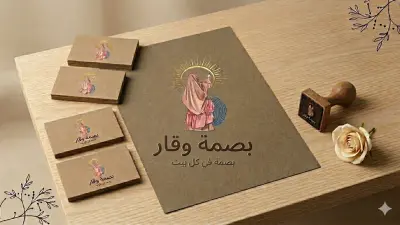 استراتيجية بناء الهوية البصرية والخطة التسويقية لبراند بصمة وقار