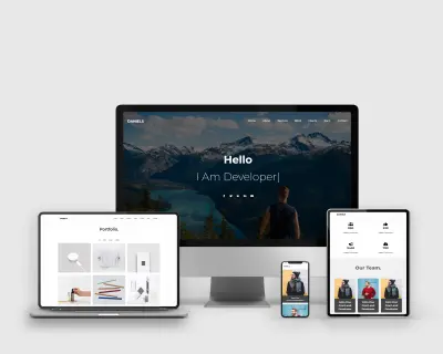 مبرمج ومصمم Landing page