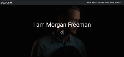 portfolio website