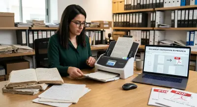 تحويل الاوراق المكتوبه يدويًا الي ملفات pdf