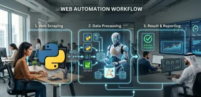 أتمتة المهام المتكررة على المواقع وتوفير وقتك (Web Automation)