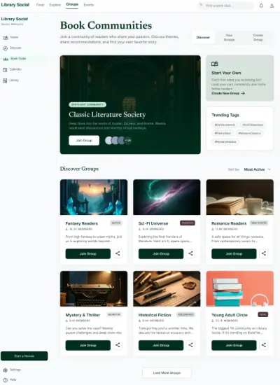 منصة "Library Social" – مجتمع رقمي تفاعلي لعشاق القراءة والكتب