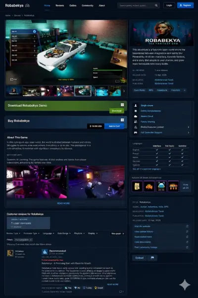 Robabekya Game on Steam