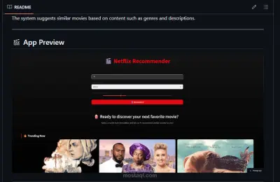 Netflix recommendation system