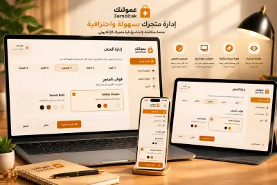 منصة SaaS للتجاره الالكترونيه متعددة التجار