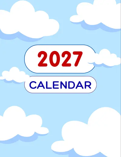 Calendar for the note book -تقويم ميلادي لأجندة العمل